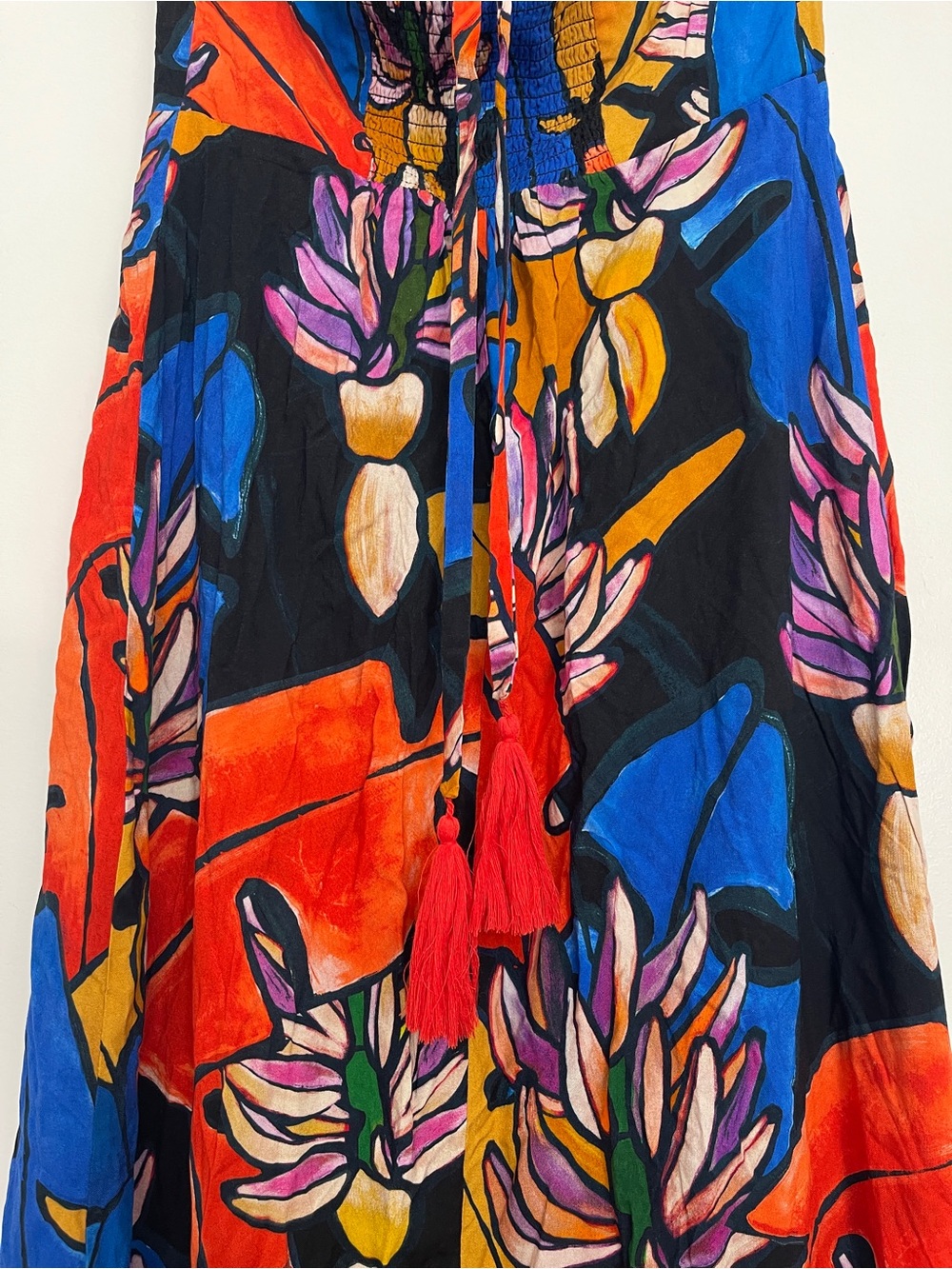 NWOT Farm Rio Halter Maxi Dress Size Medium - Picture 4 of 5